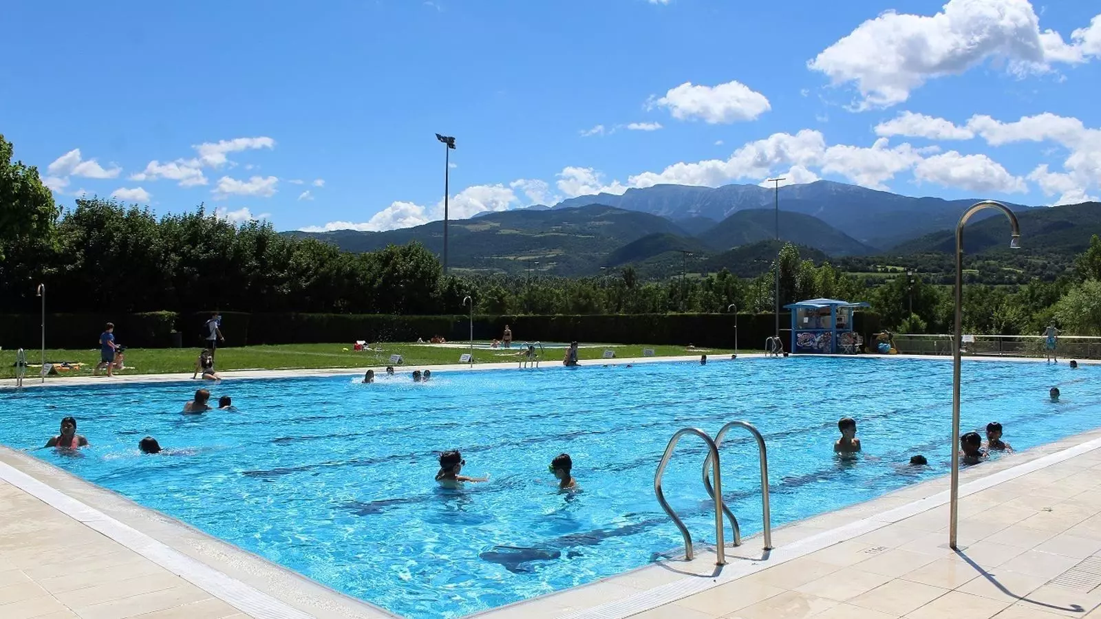 La piscina municipal de la Seu. / RÀDIOSEU