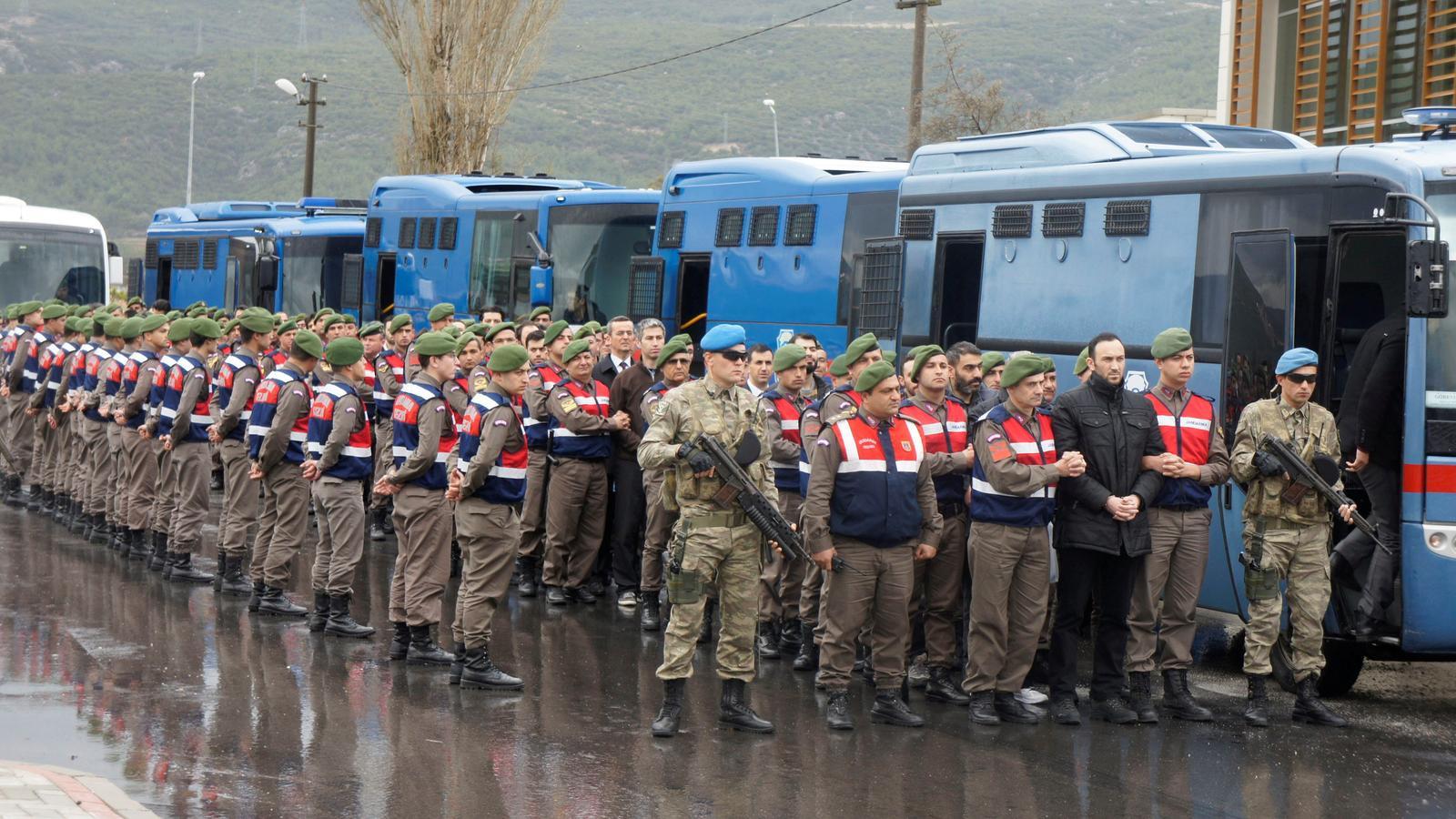 Soldats de les forces de seguretat turques