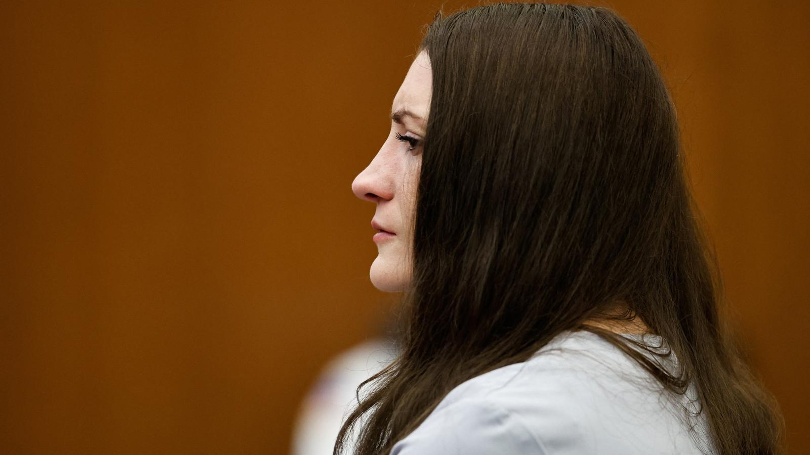 Lindsey Clancy during the final arguments of the trial.
