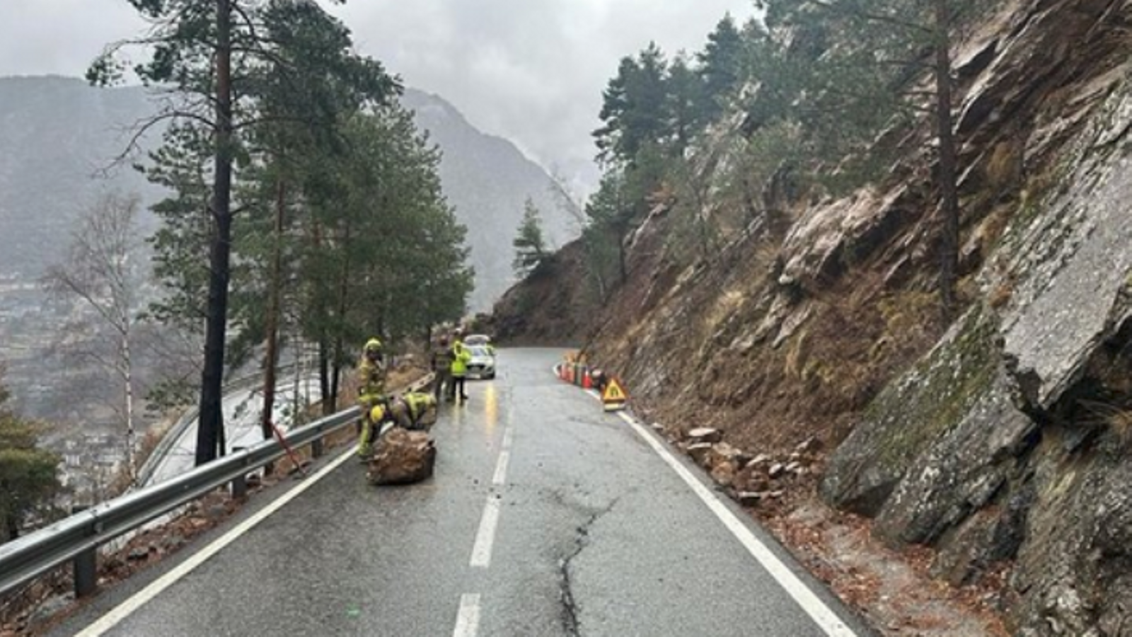 Imatge de l'esllavissada.