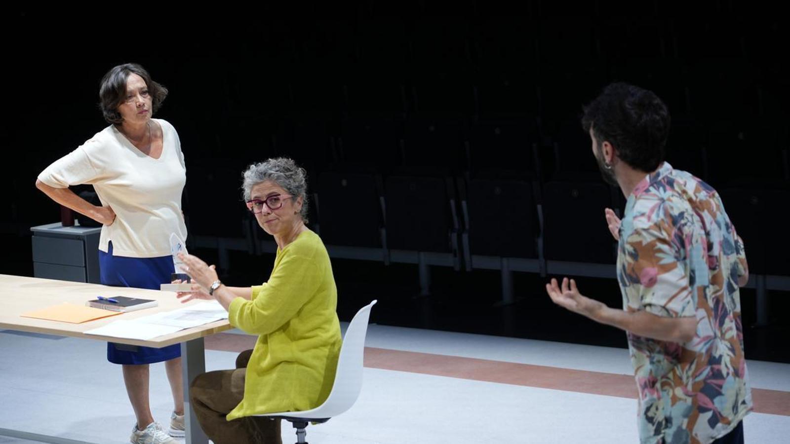 A scene from 'Newton's First Law'