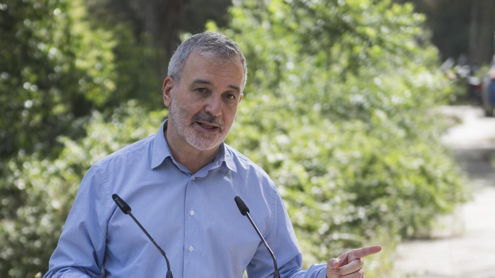 The mayor of Barcelona, Jaume Collboni, this Monday.