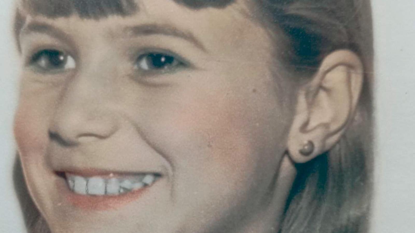Maria Antònia Oliver als kleines Mädchen.