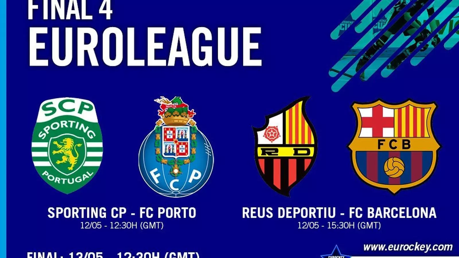 El cartell de la Final Four d'hoquei patins 2018