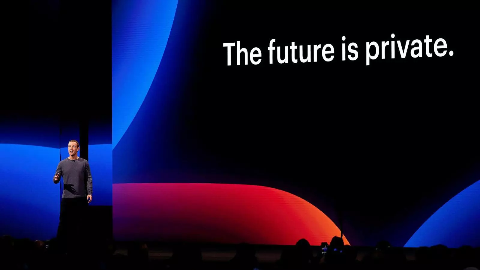 Zuckerberg la setmana passada a la convenció F8.