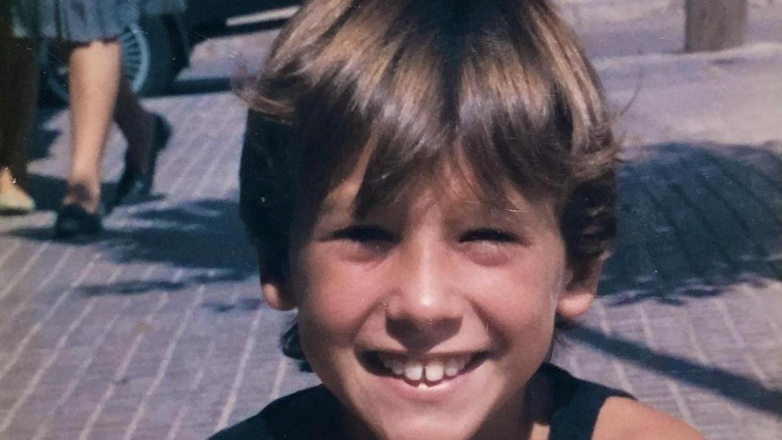 Ramon Miravet as a child.