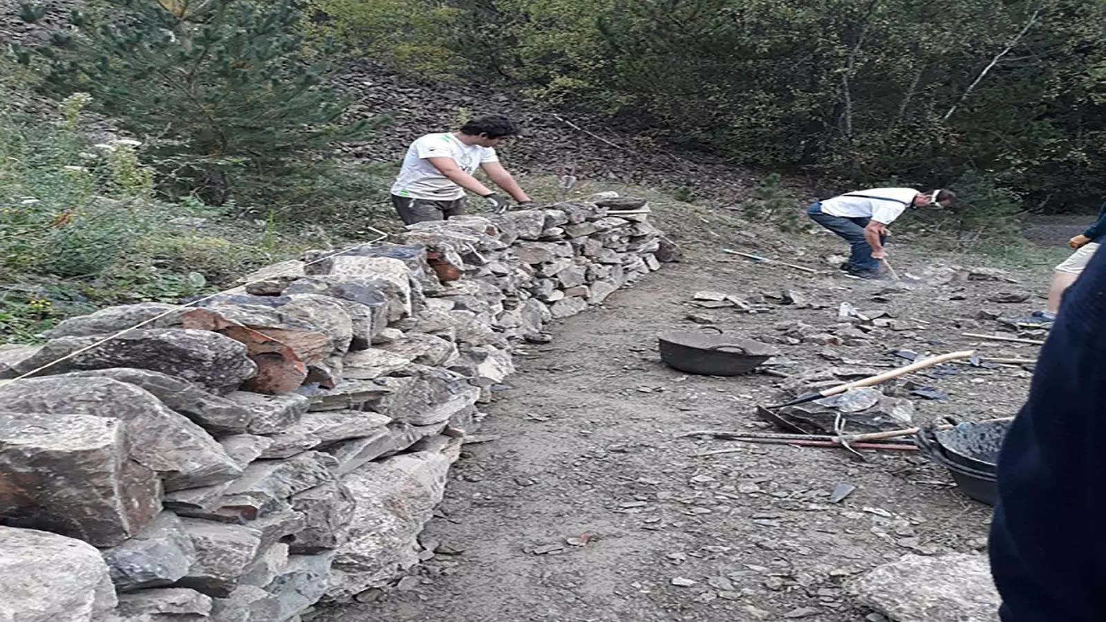 Obertes les inscripcions al tercer curs d'artesans de la pedra seca.