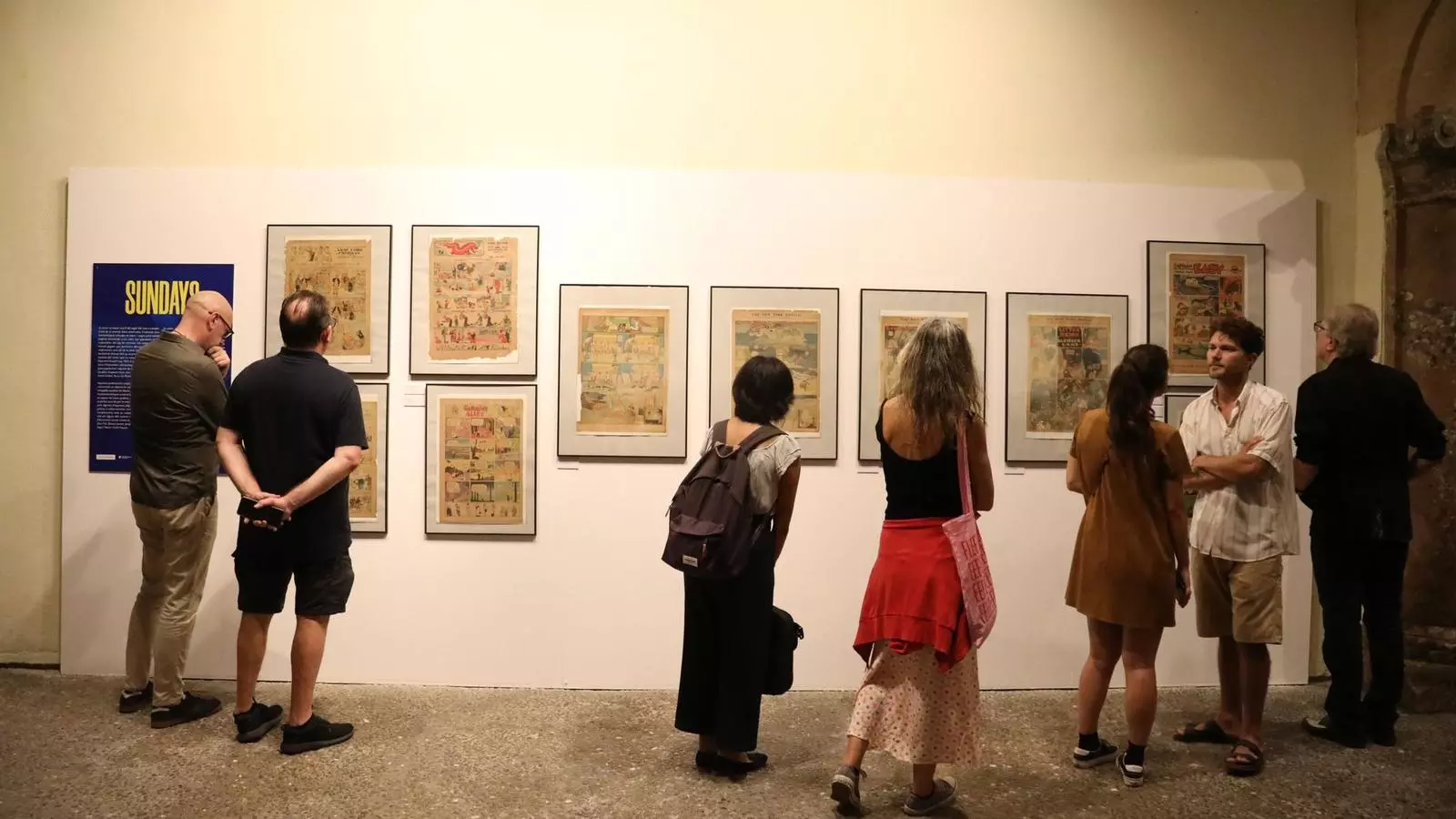 La inauguració del Còmic Nostrum d'aquest dijous al Casal Solleric.