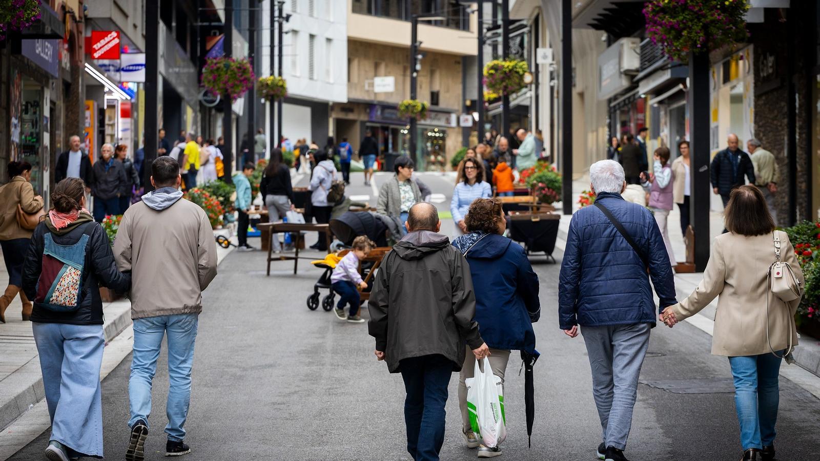 'Carrers Vius' a Andorra la Vella.