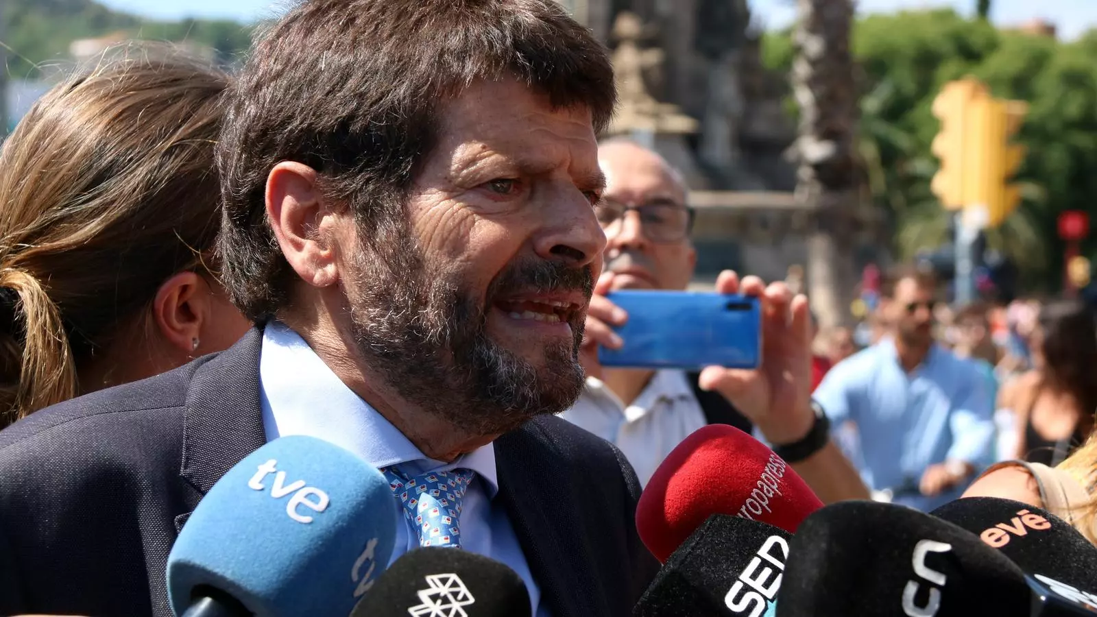 El tinent de Prevenció i Seguretat de l’Ajuntament de Barcelona, Albert Batlle.