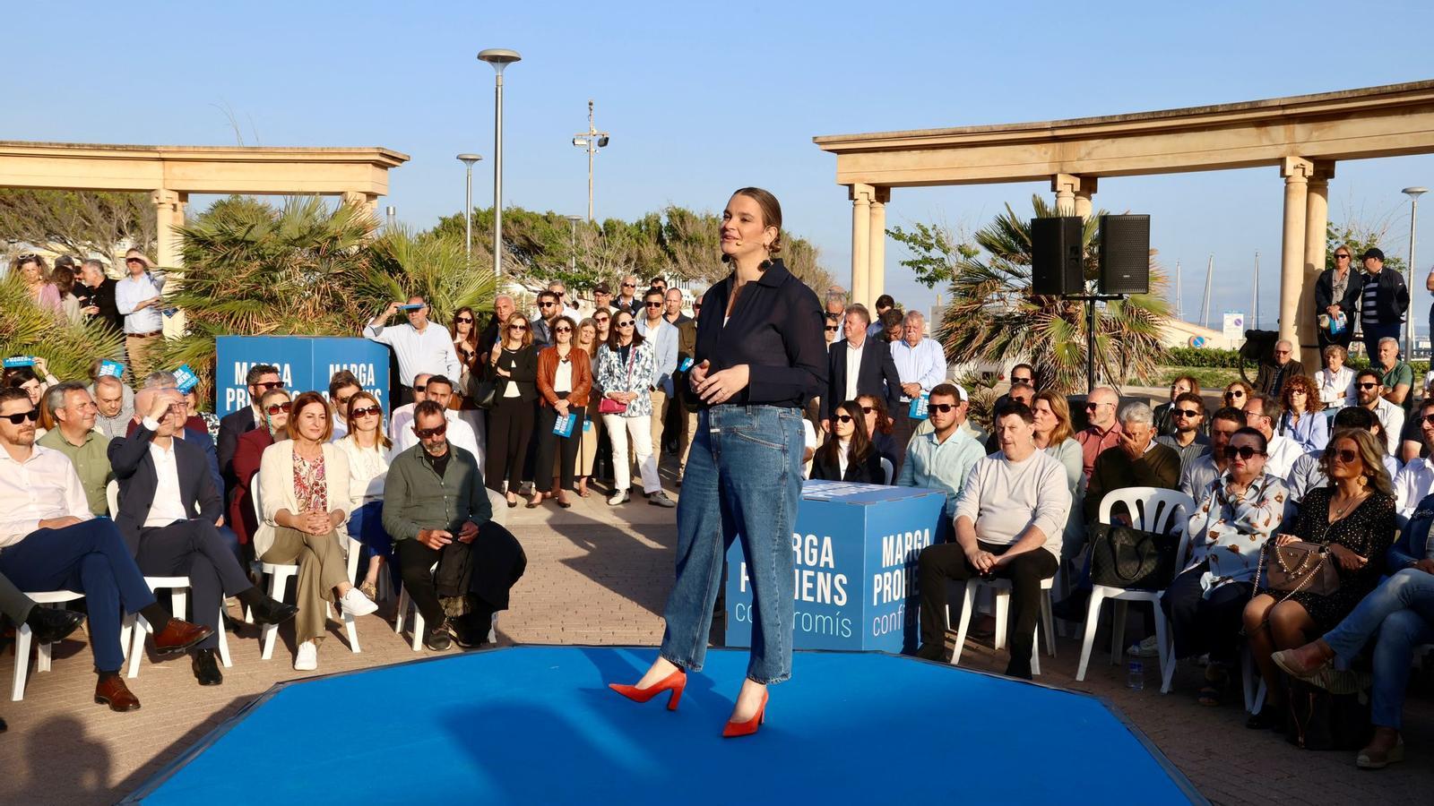 Marga Prohensa quest dijous al Portitxol