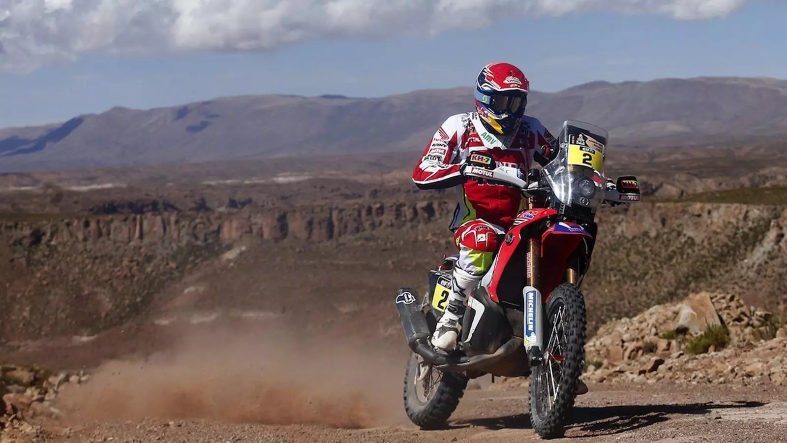 Joan Barreda ha guanyat l'onzena etapa del Dakar / FELIPE TRUEBA / EFE