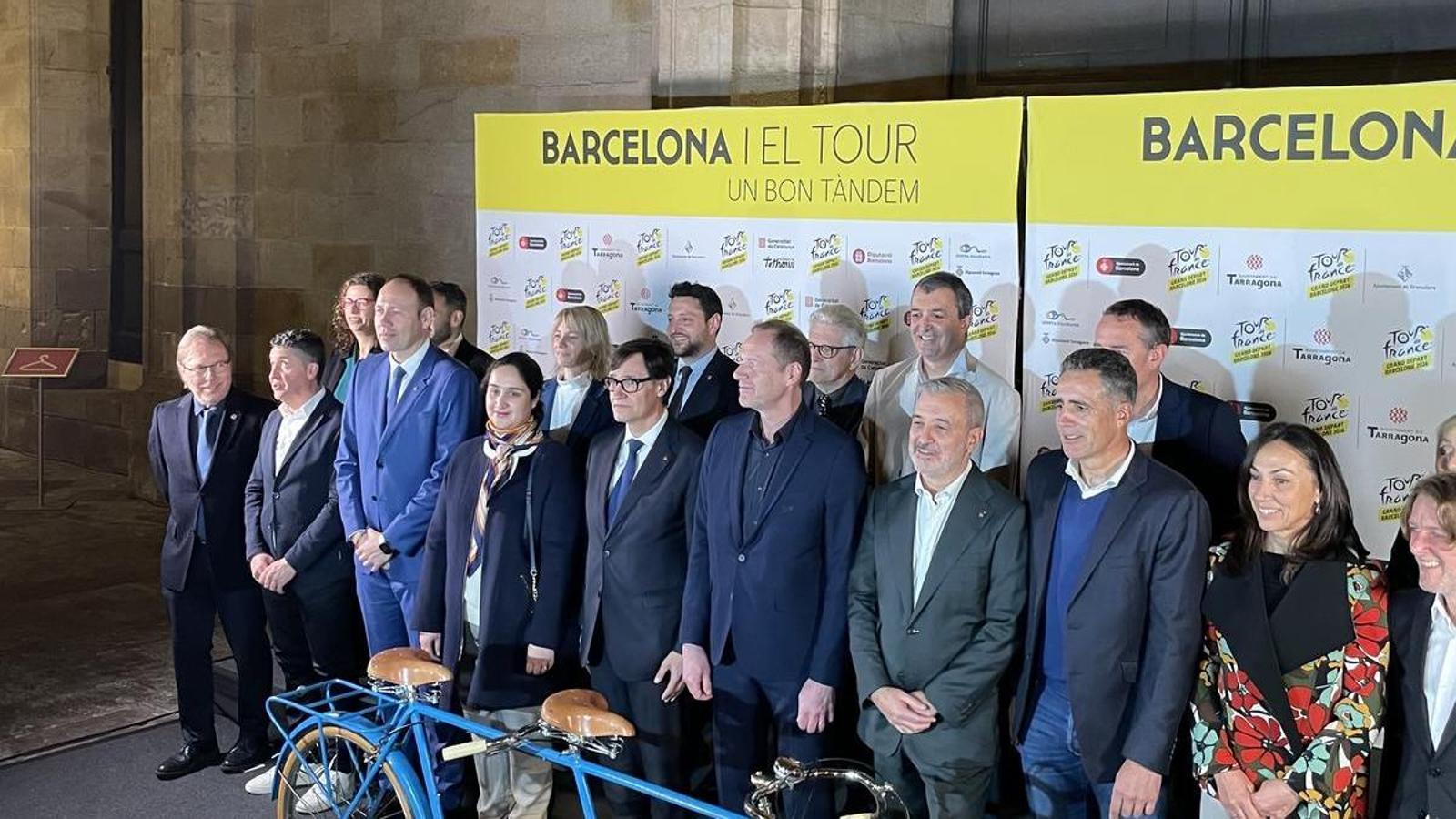 The presentation of the Tour de France in Barcelona