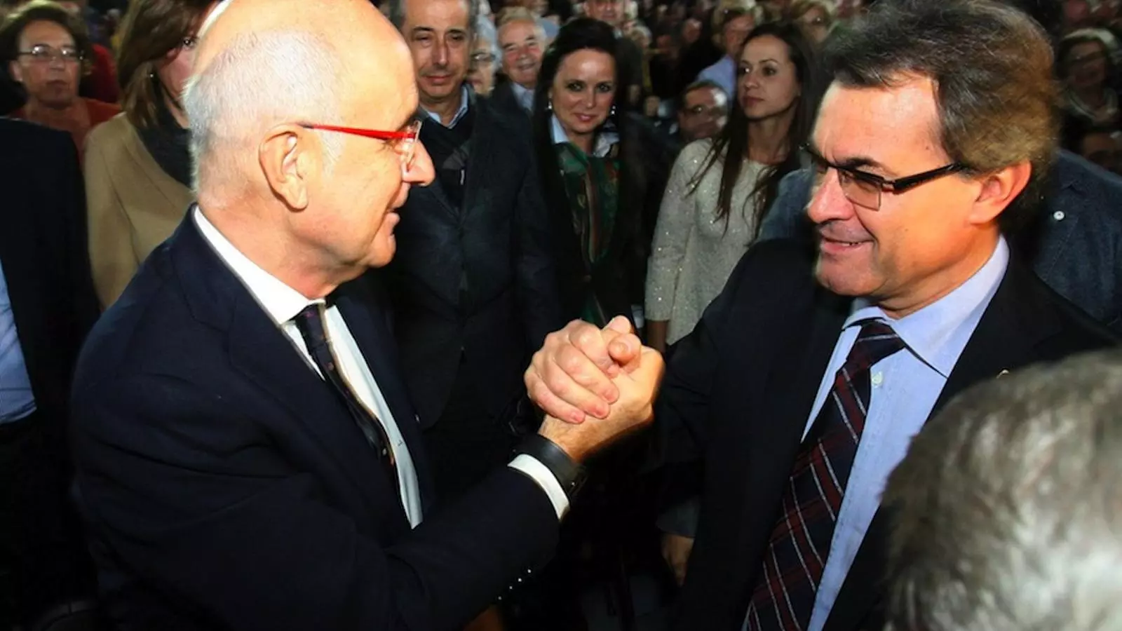 Mas i Duran al míting d'aquest dijous al vespre a Tarragona / JAUME SELLART / EFE