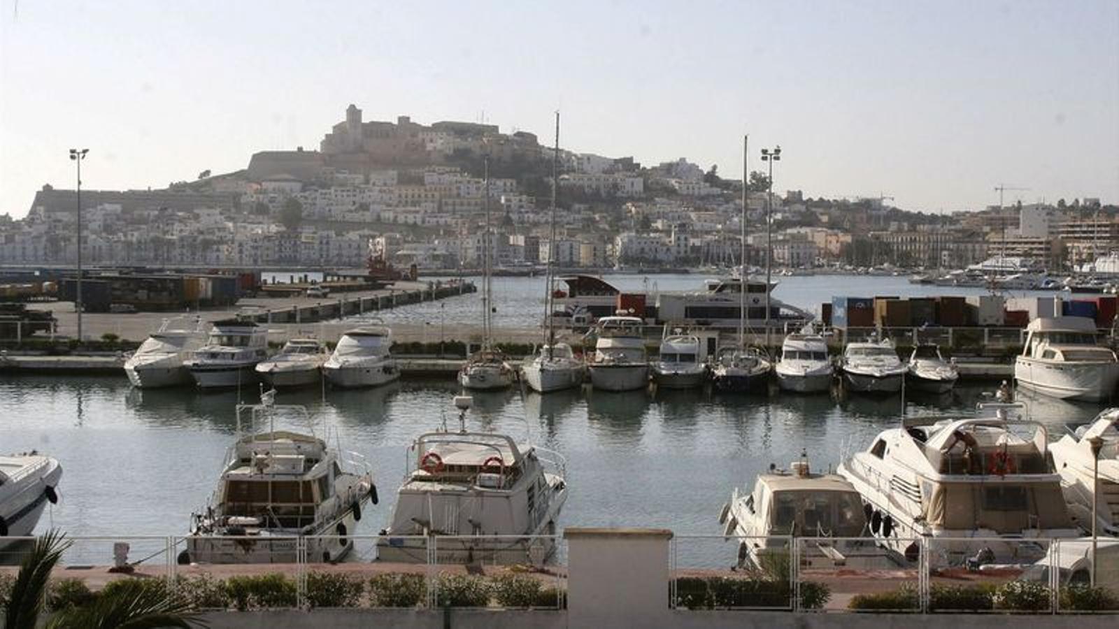 El port d'Eivissa, en una imatge d'arxiu.