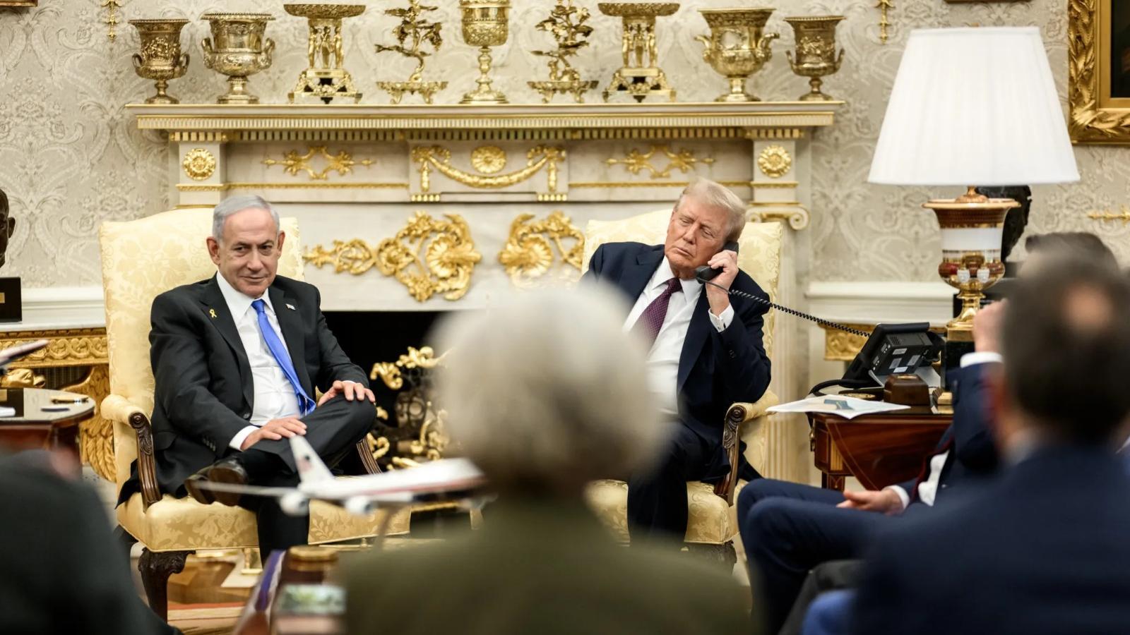 Netanyahu and Trump reunited at the White House