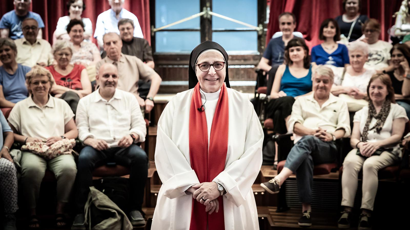 Sor Lucía Caram en el Palau de la Música Catalana