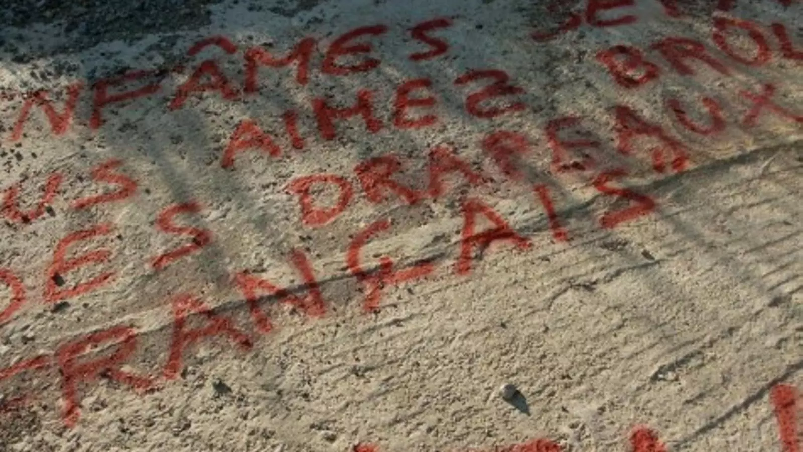pintada a la Porta dels Països Catalans