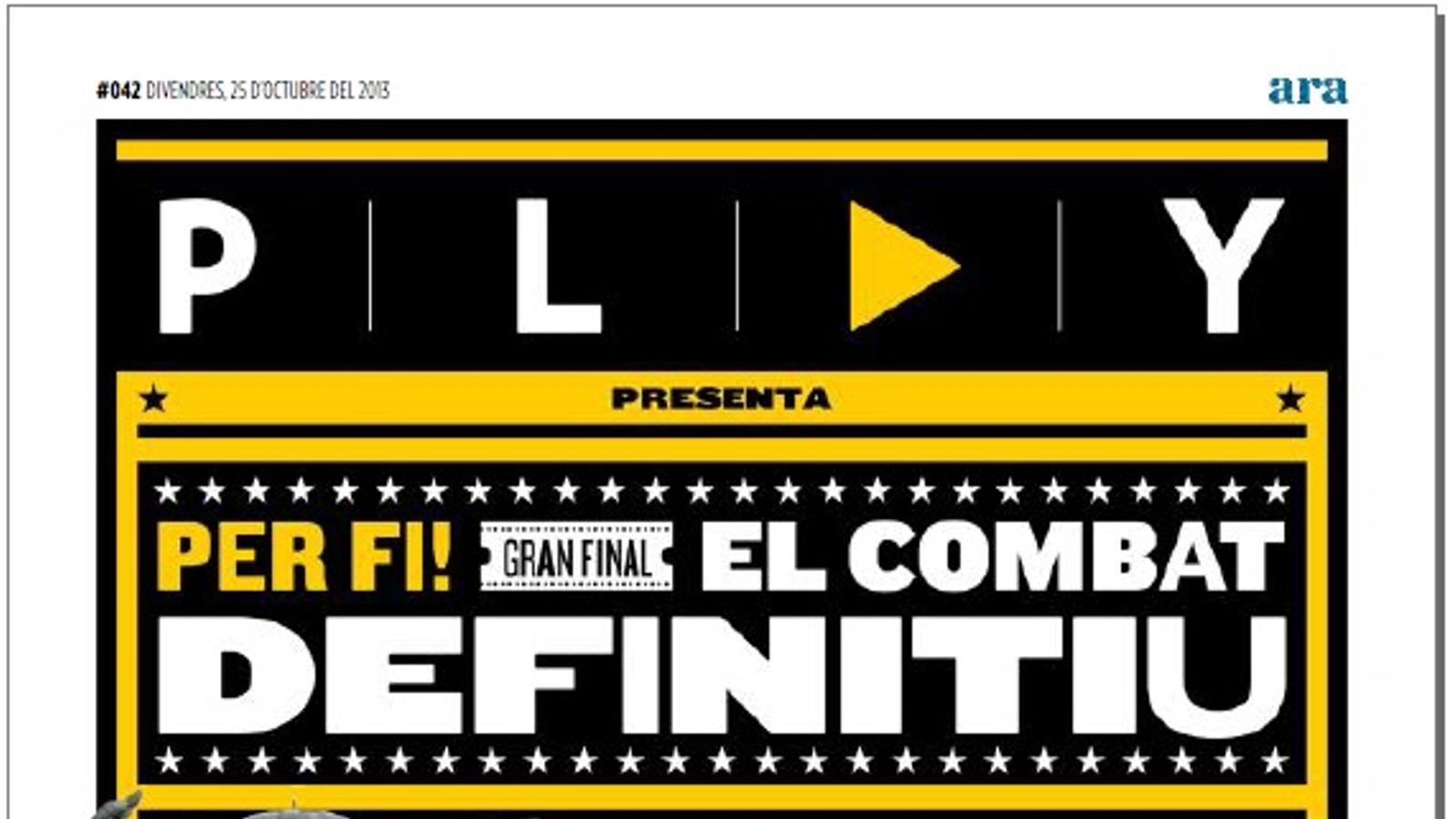 Portada del 'Play' 25.10.13