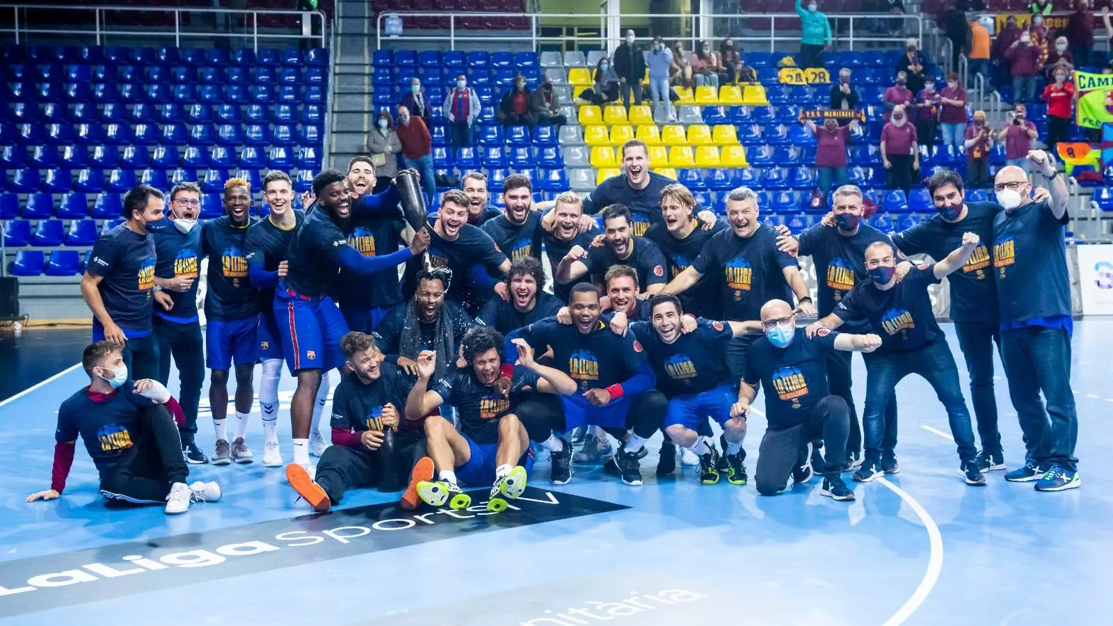 El Barça d'handbol, campió de l'ASOBAL