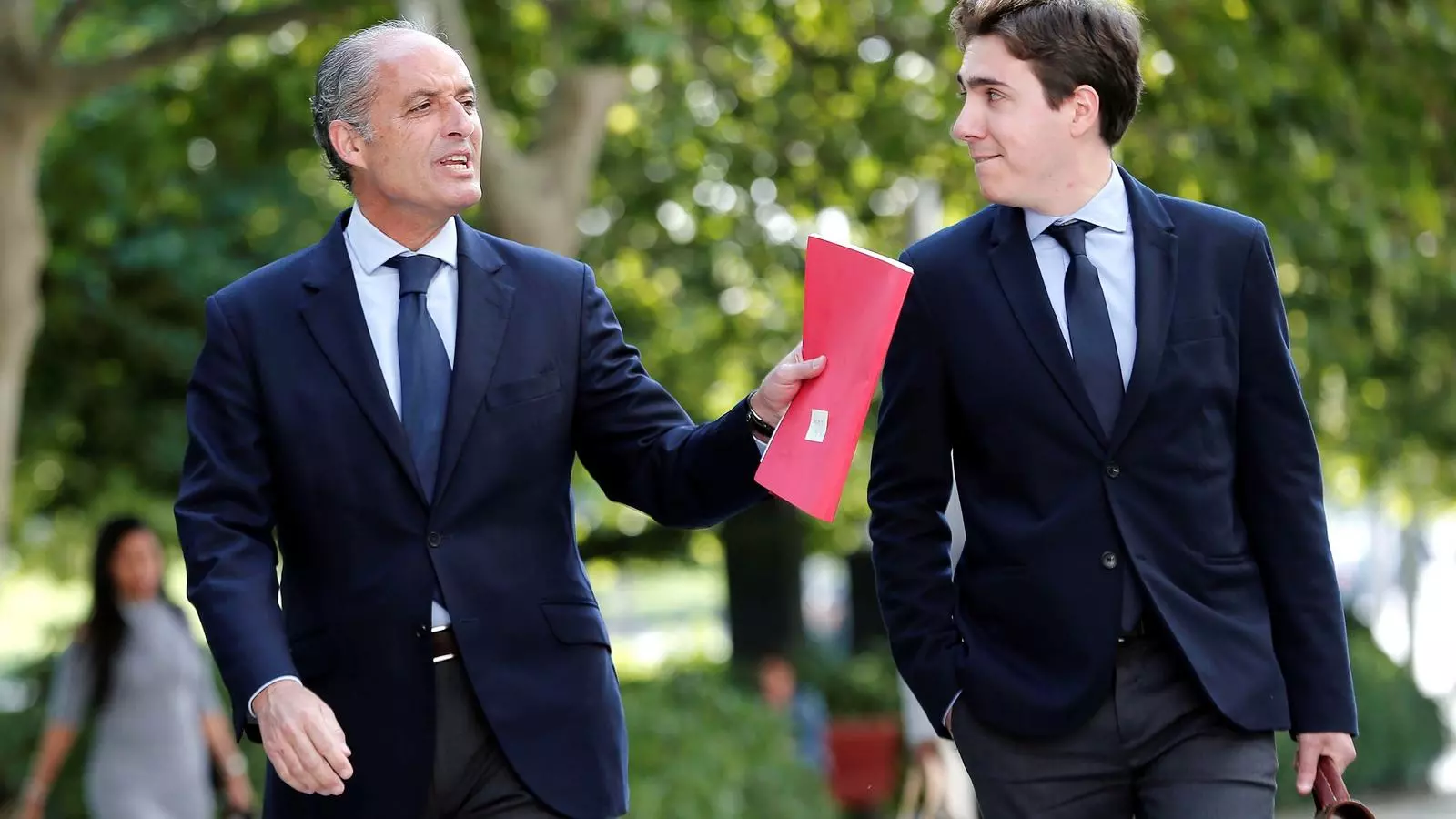 L'expresident de la Generalitat Valenciana, Francisco Camps, a la seva arribada al jutjat