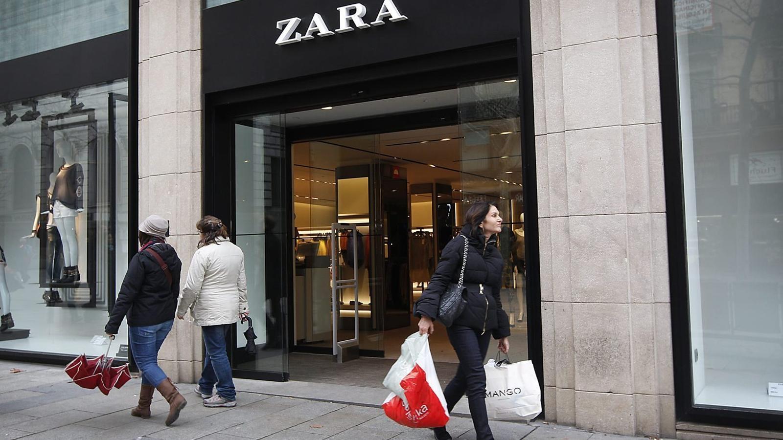 Zara es la marca más conocida del grupo textil Inditex.