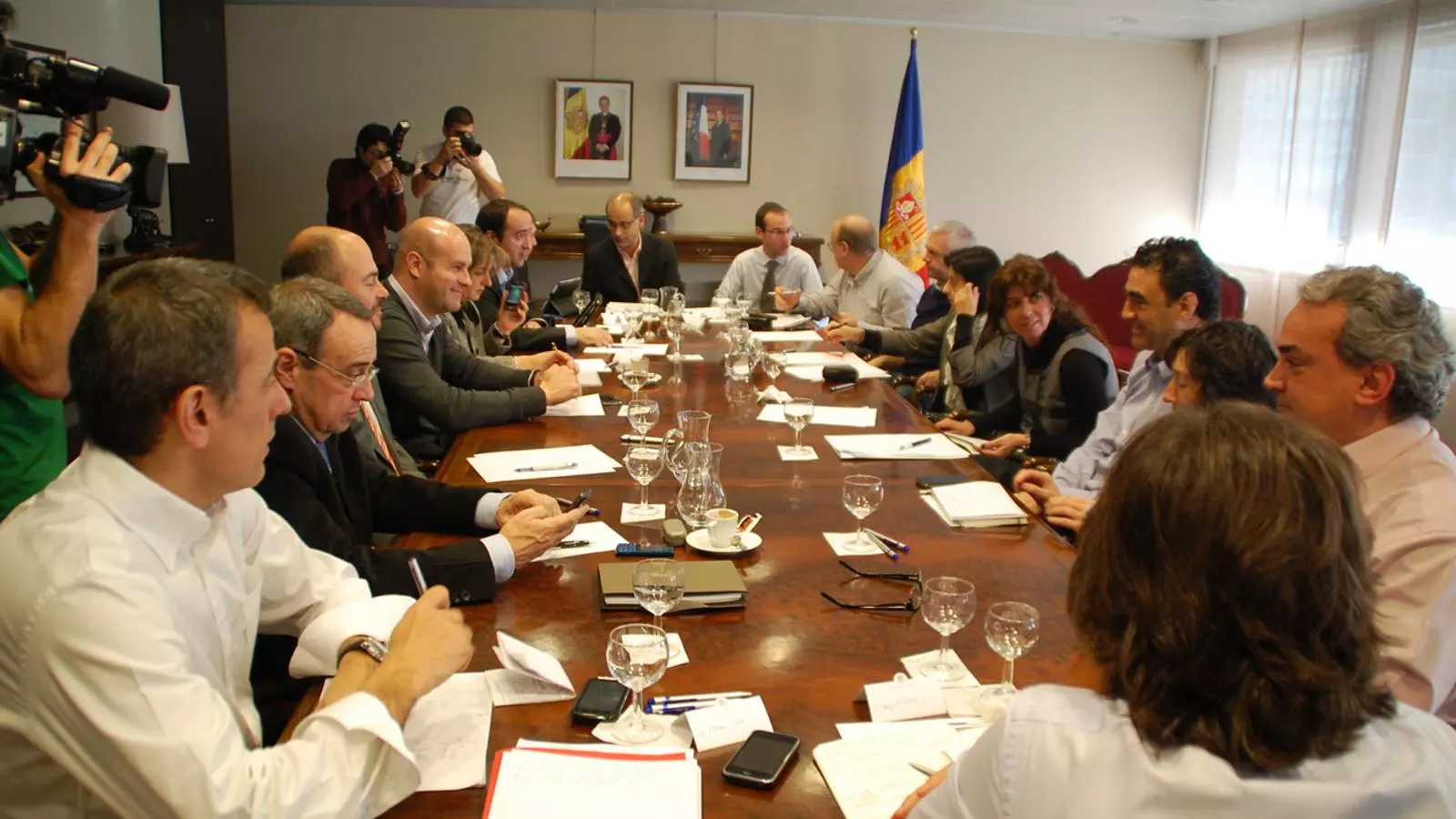 Els nous cònsols en una imatge d'arxiu.