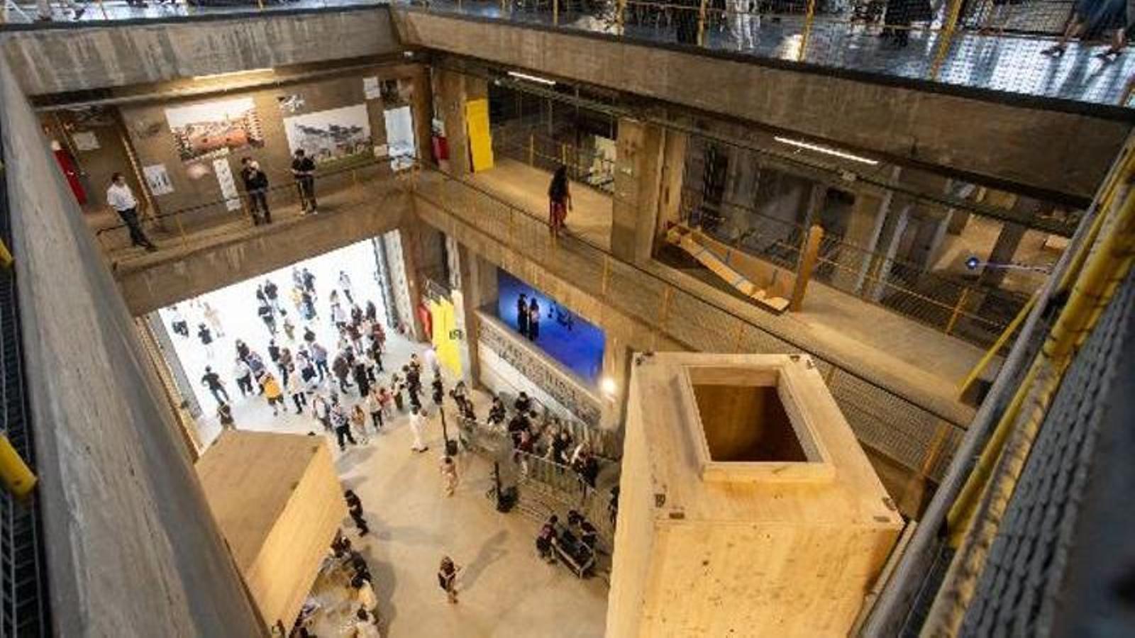 The central exhibition of 'Becoming. Architectures for a planet in transition'