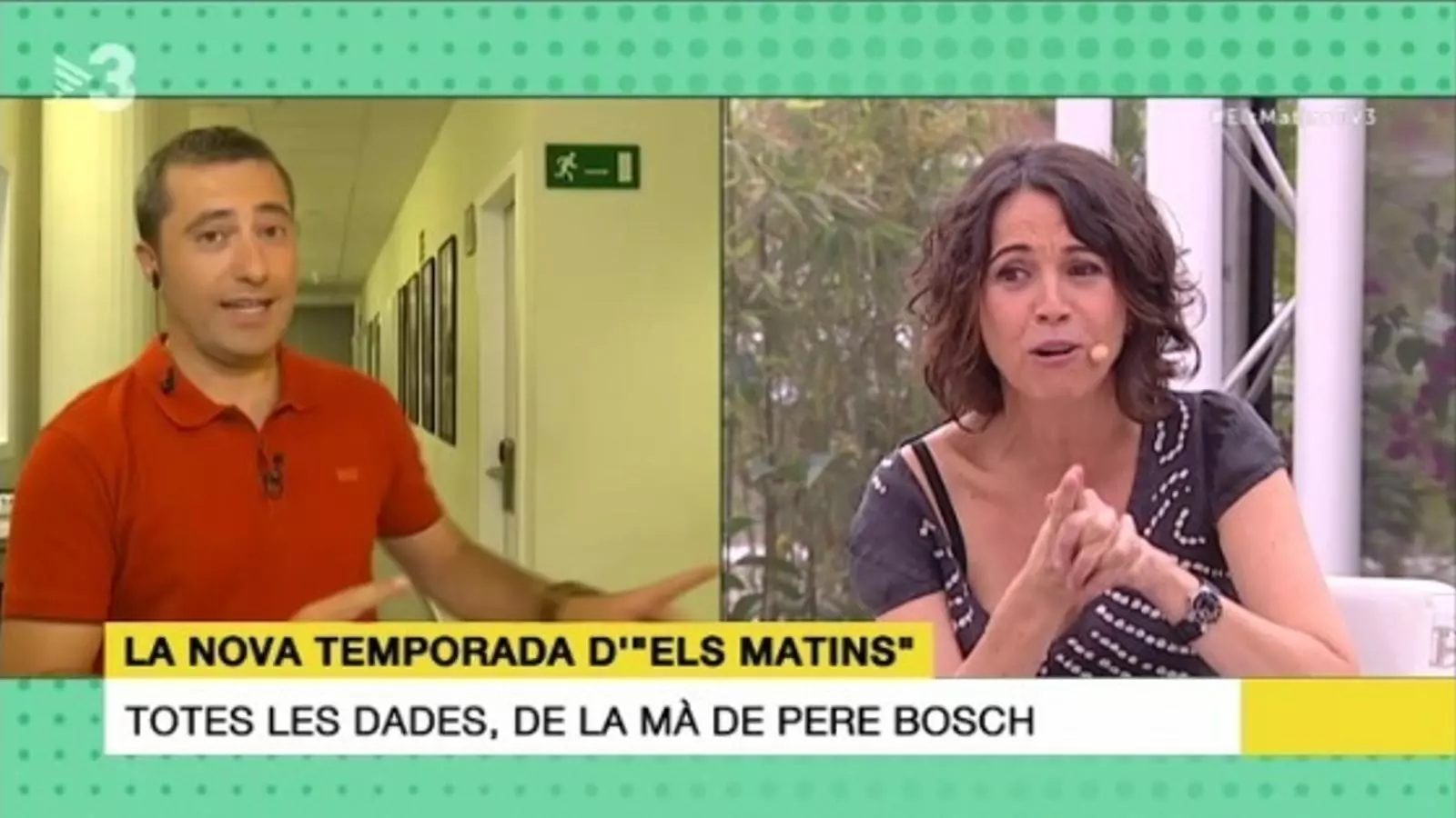 Lídia Heredia i Pere Bosch expliquen com serà el nou format d''Els matins'