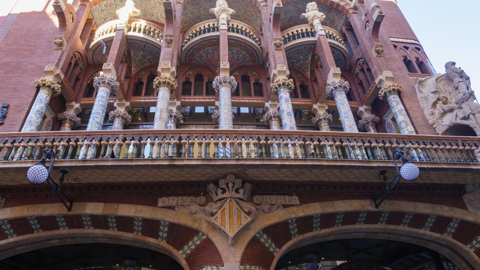 El Palau de la Música Catalana.