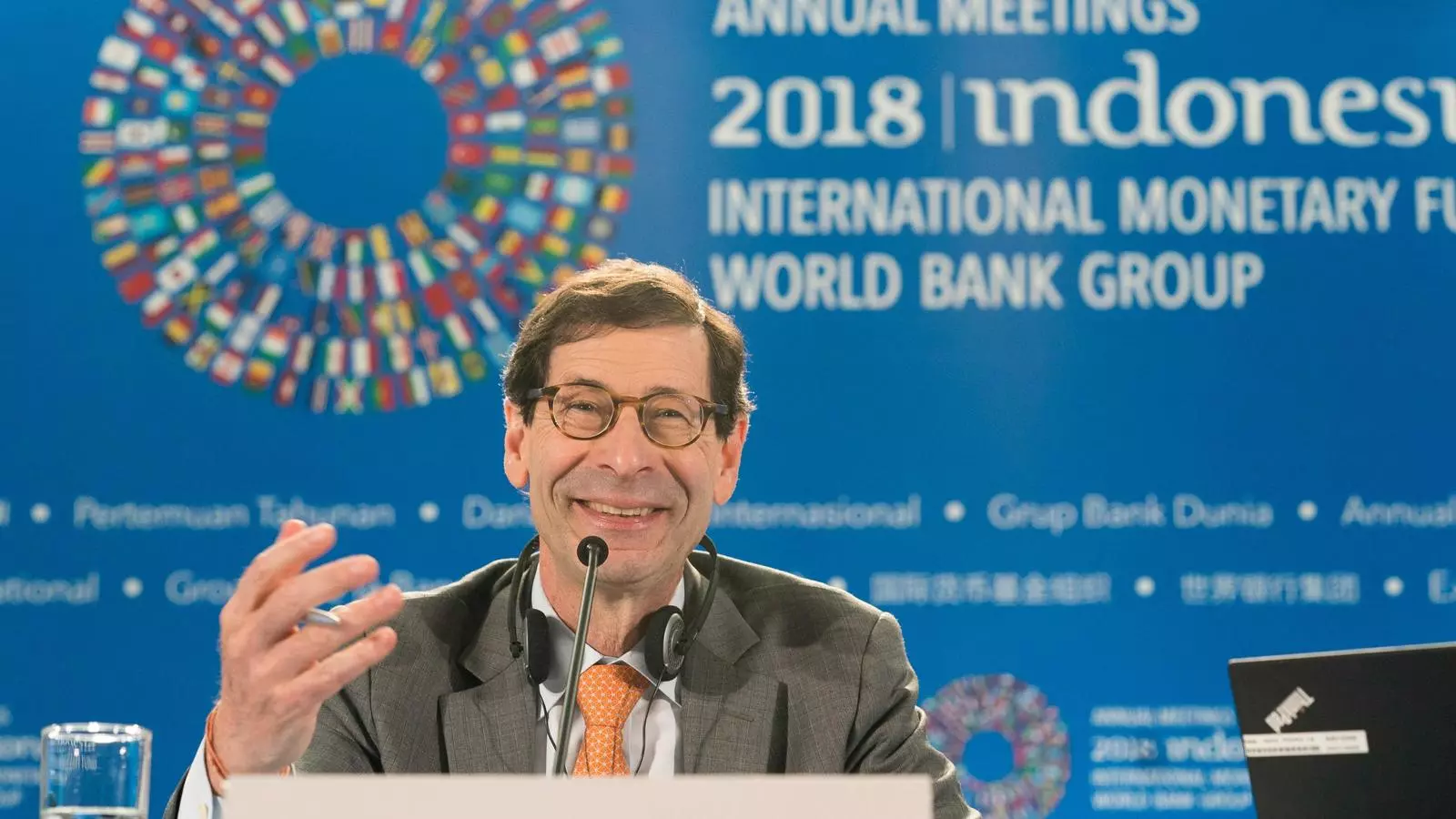 Maurice Obstfeld, economista en cap de l'FMI, ha exposat les previsions de l'organisme.