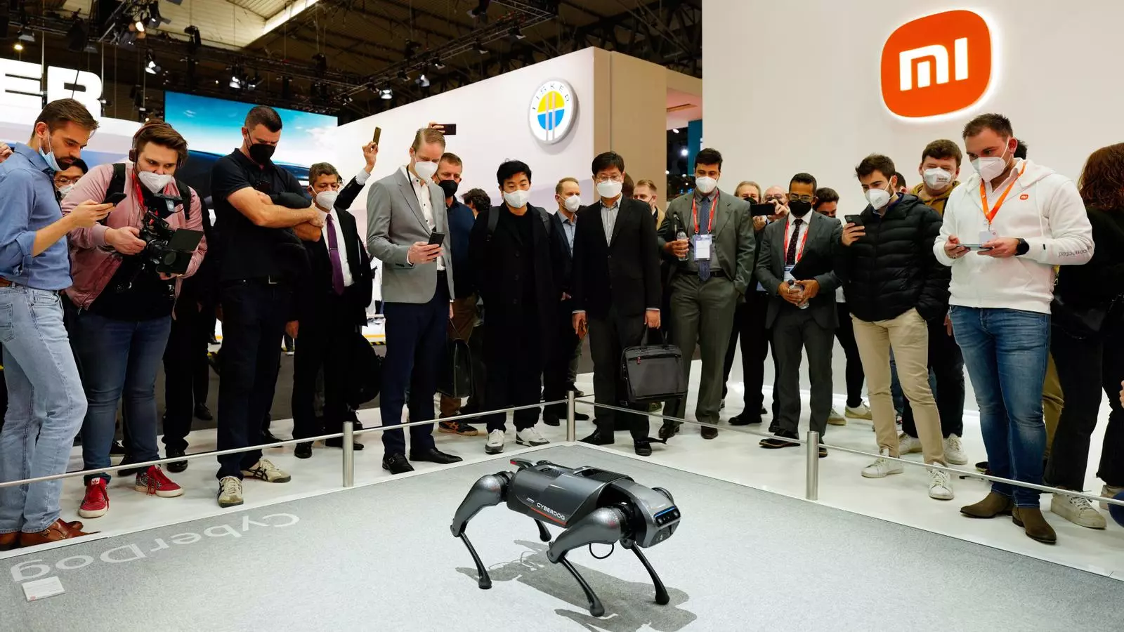 El CyberDog de consumo que ha presentado Xiaomi.