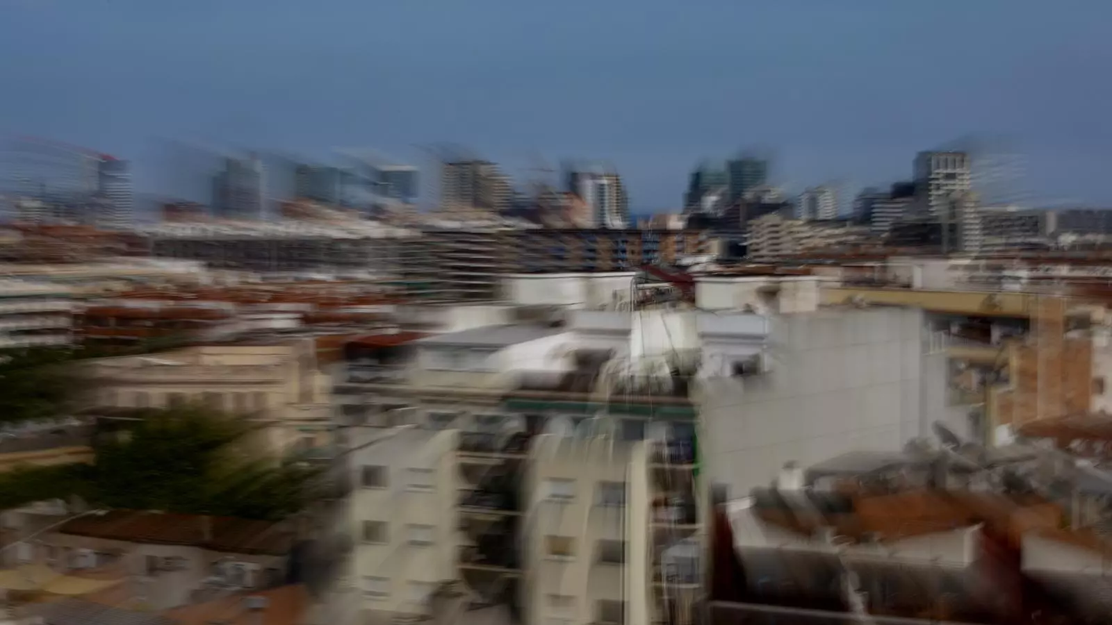 Panoramic view of Barcelona
