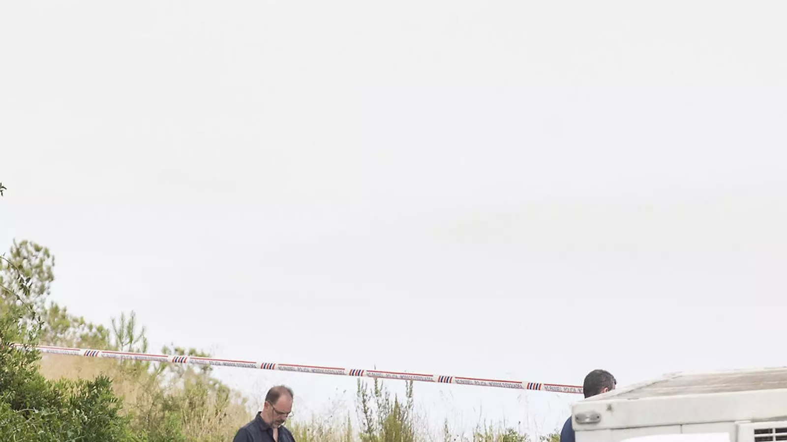 Una arma requisada a l’acusat després del tiroteig.