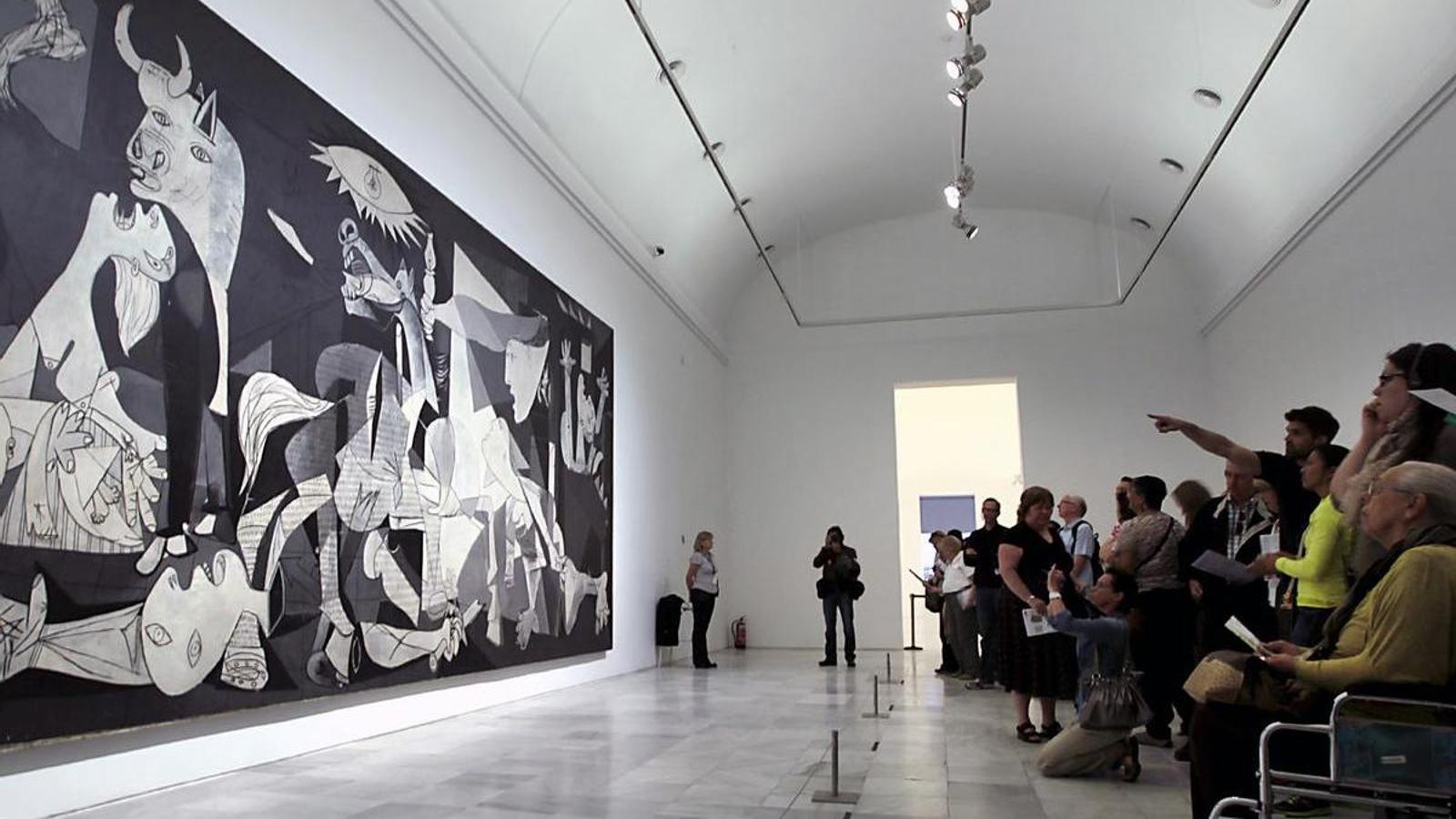 El 'Guernica' en el Museo Reina Sofía de Madrid.