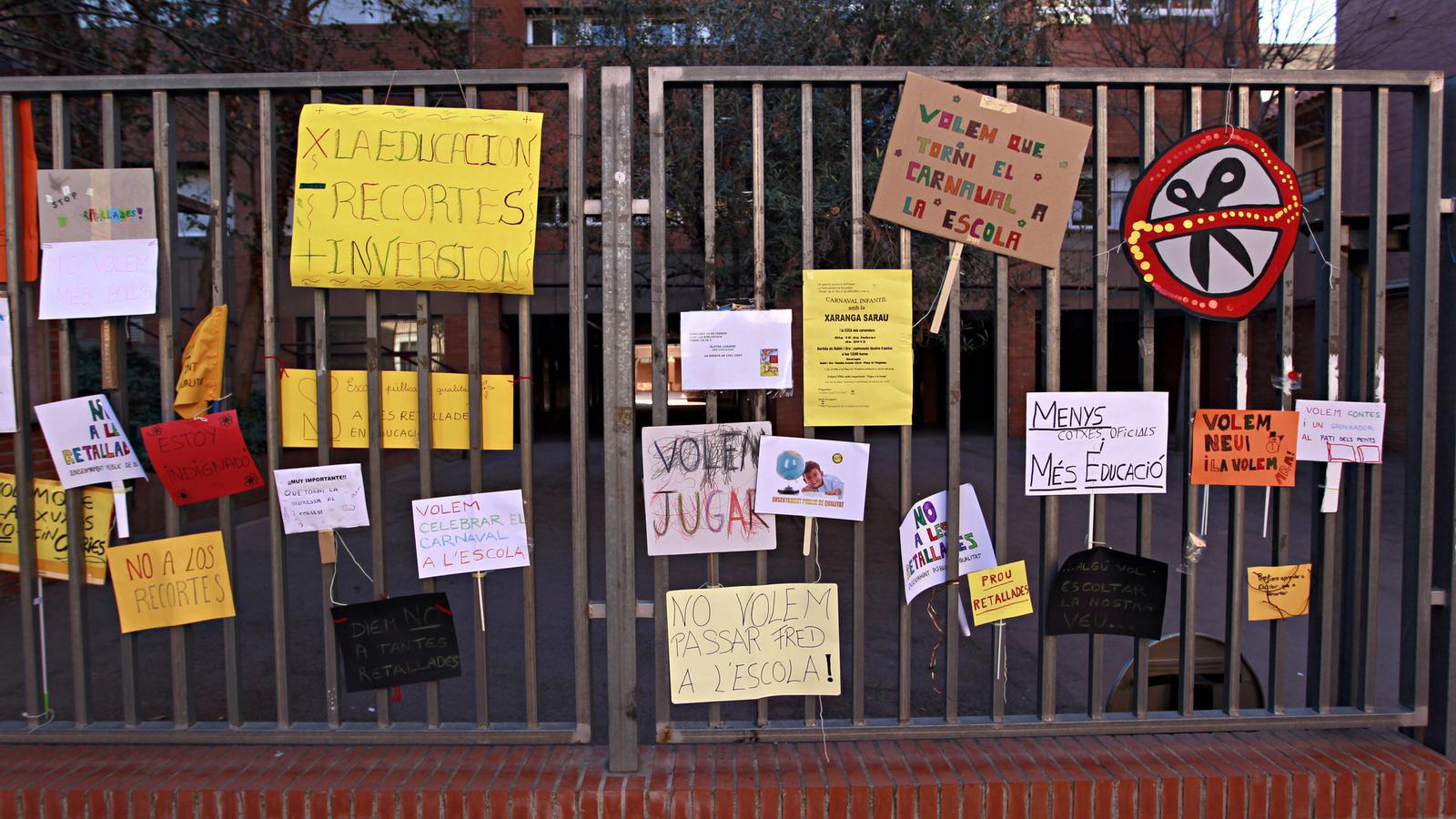 Rigau avisa que el curs que ve no hi haurà més estudiants per aula