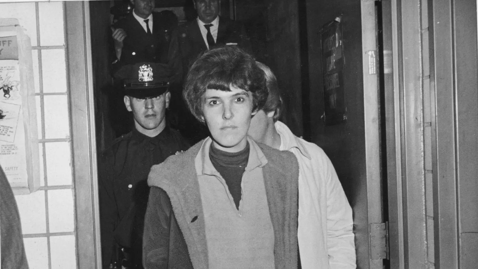 Valerie Solanas durant el judici el 1968