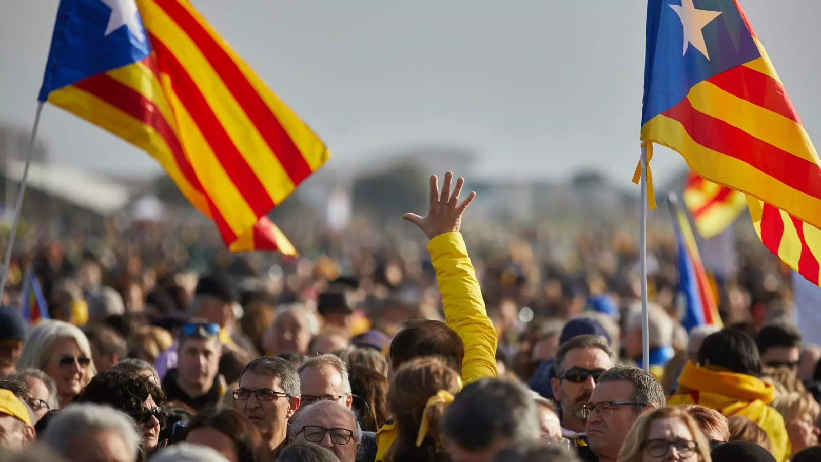 Assistents a l'acte del Consell per la República del dissabte 29 de febrer a Perpinyà.