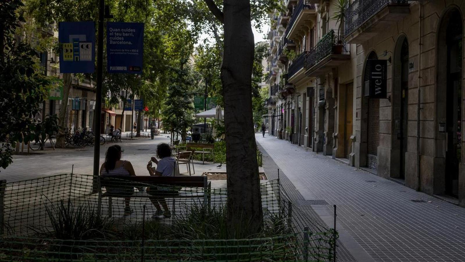 Consell de Cent Street.