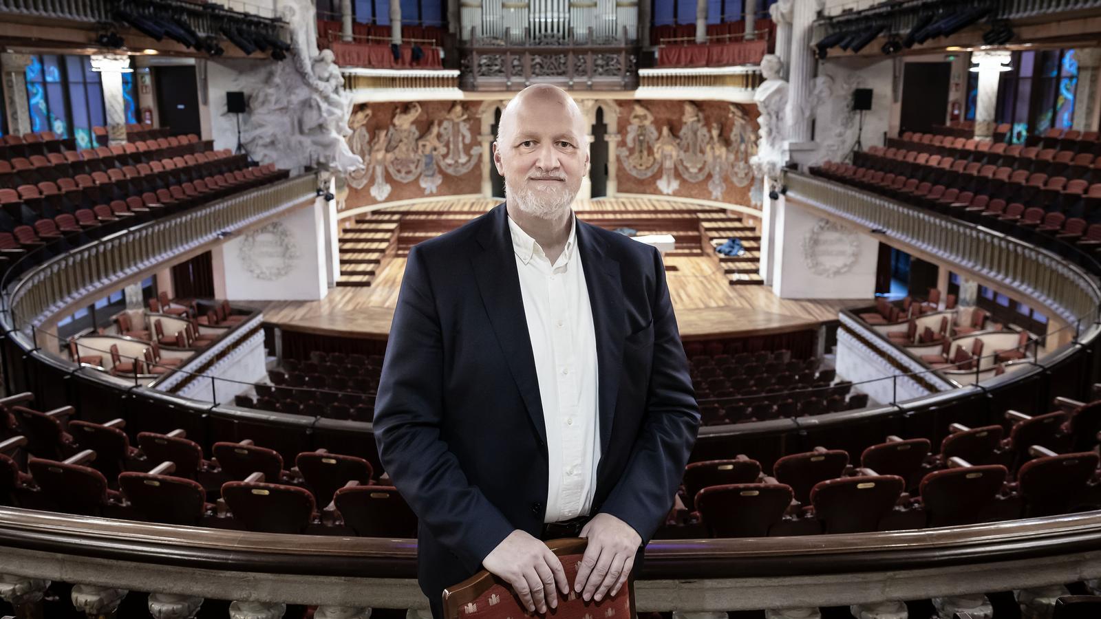 Joan Oller, general director of the Palau de la Música.