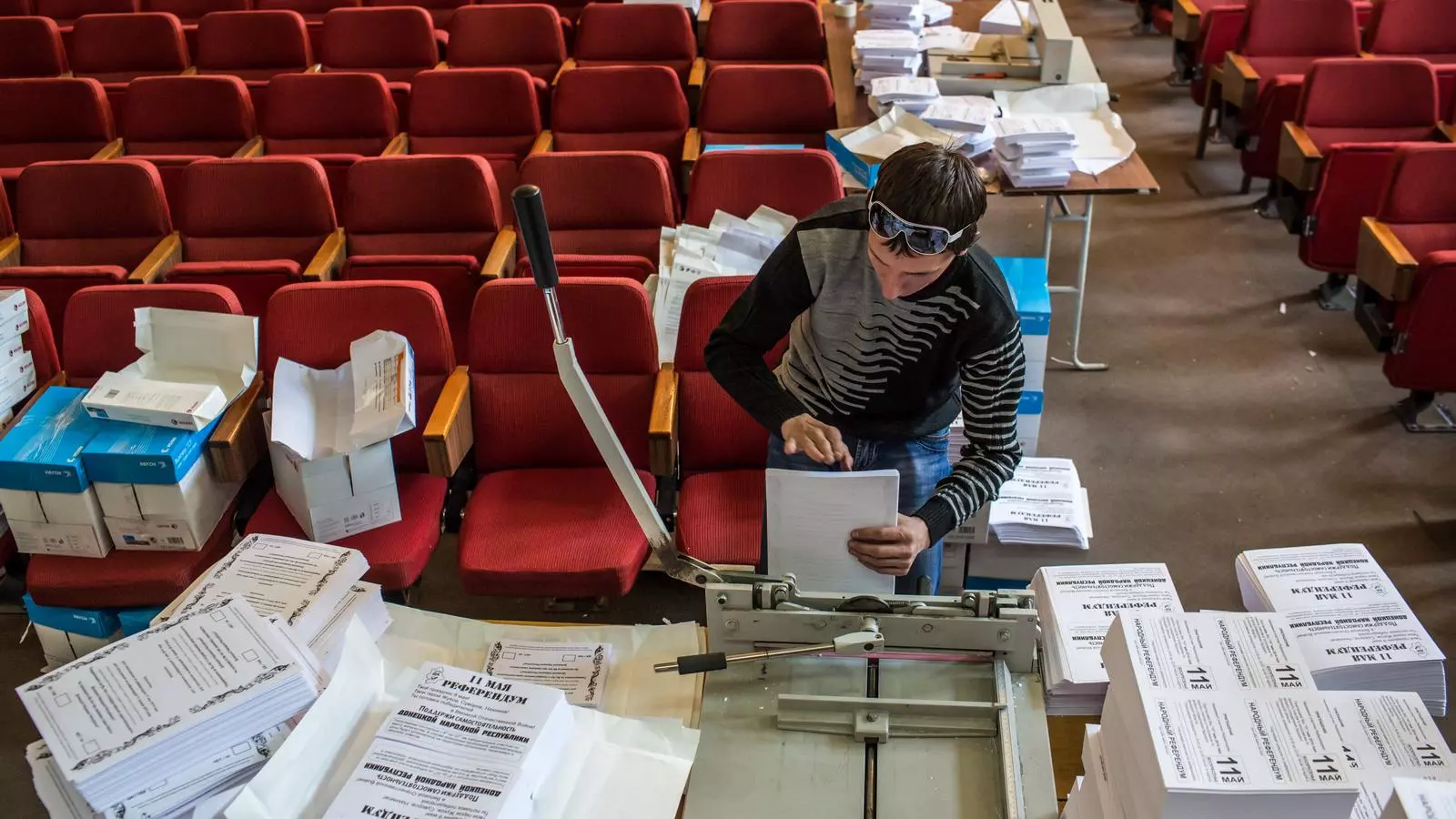 Els pro-russos preparen el referèndum d'independència previst per aquest diumenge / GETTY