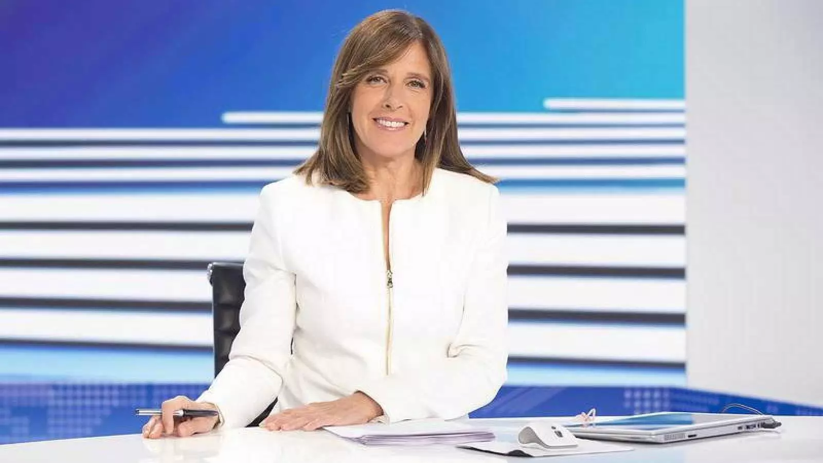 Ana Blanco, presentadora del 'Telediario'