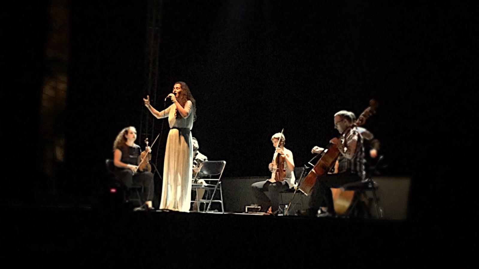 Sílvia Pérez Cruz clausura el festival de Jazz d'Eivissa.
