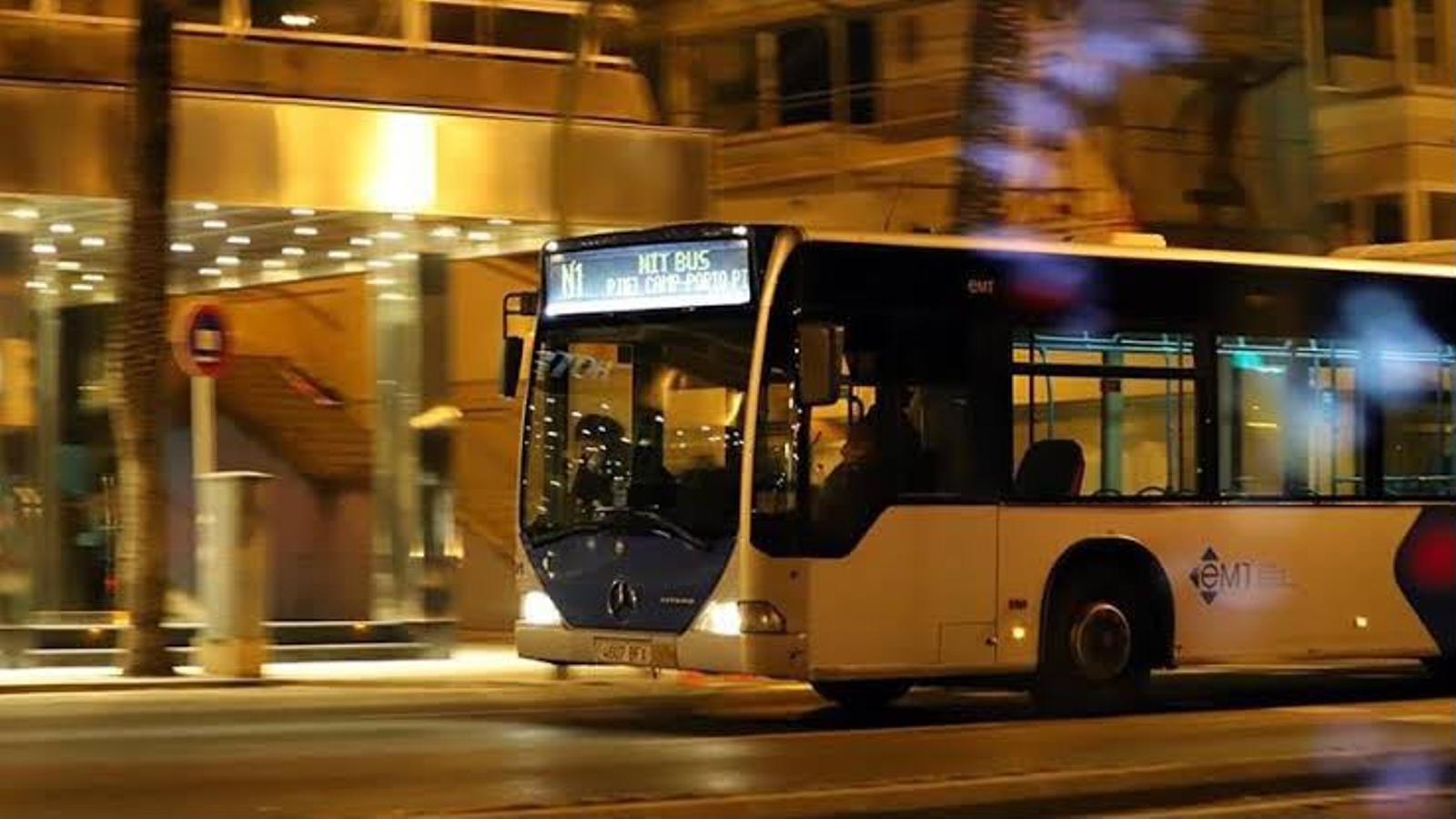 The night bus of the EMT.