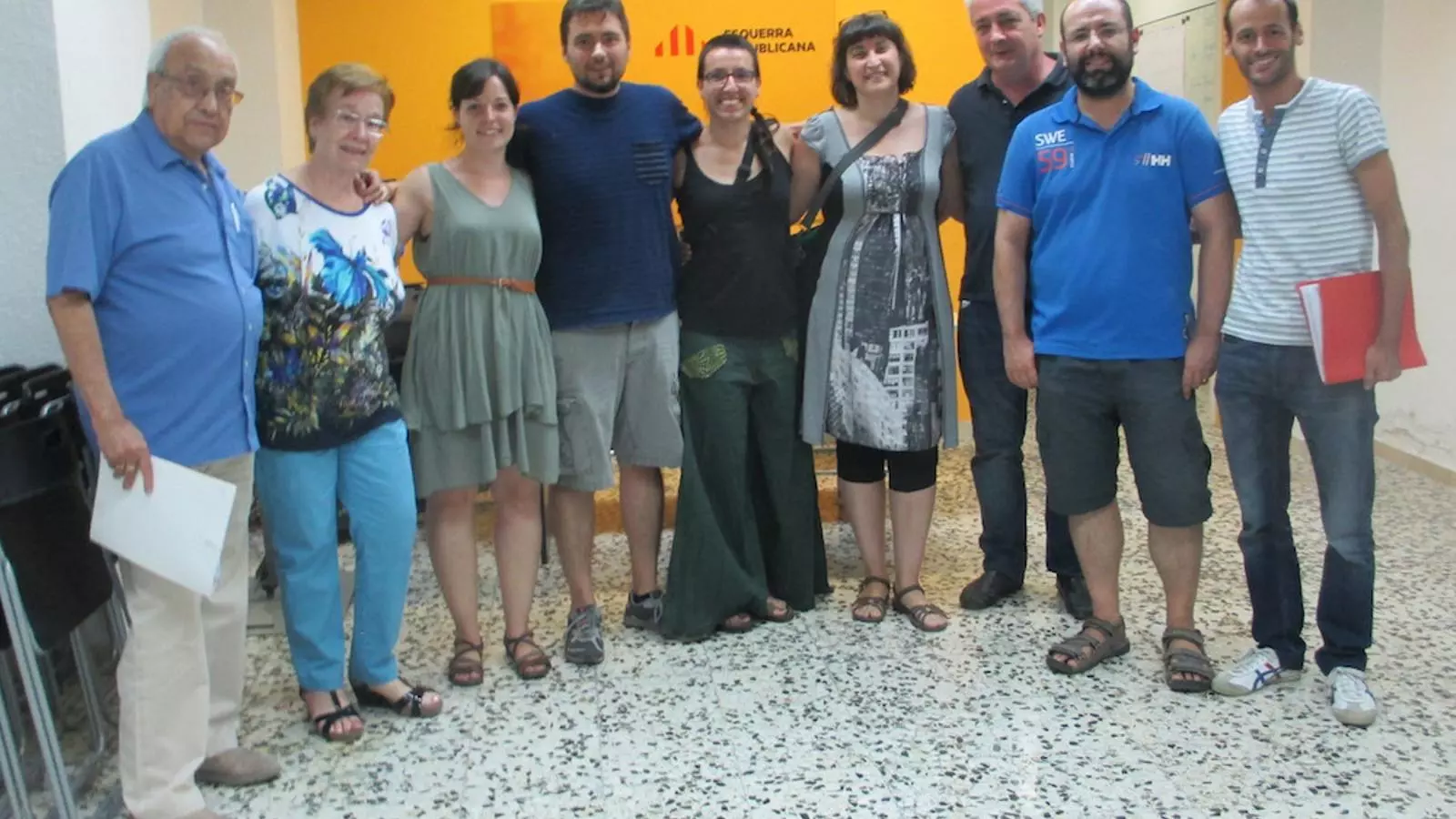 L'executiva dimissionària d'ERC a L'Hospitalet / ESQUERRA