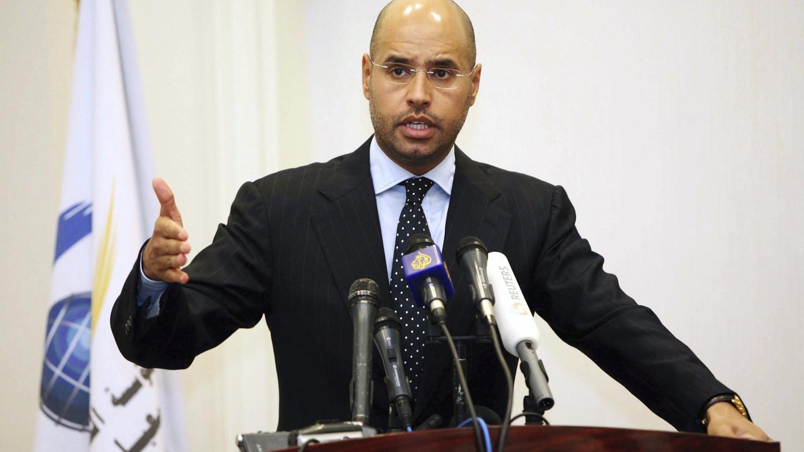Saif Al Islam in an archive image.