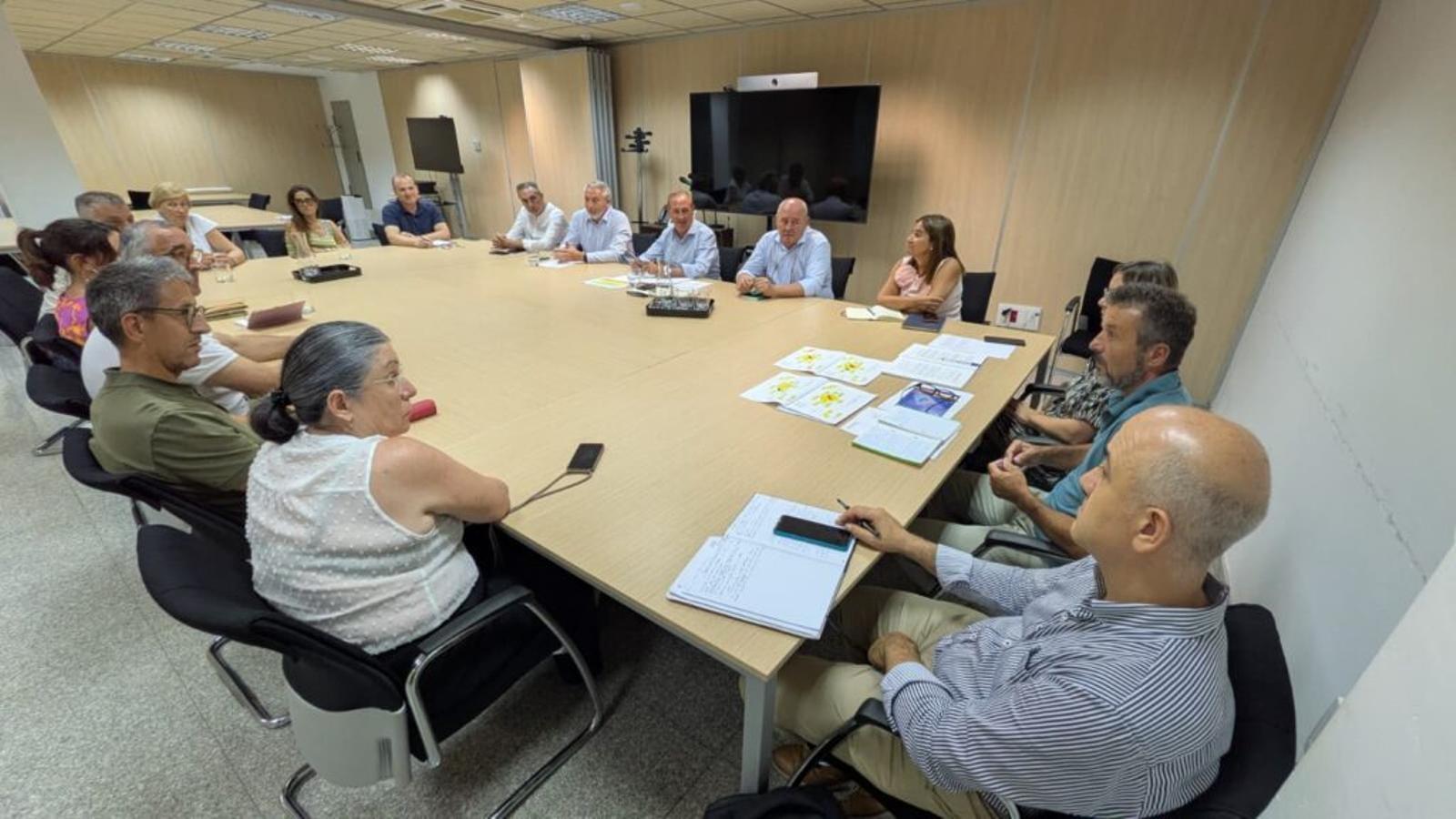 Meeting yesterday at the Conselleria.