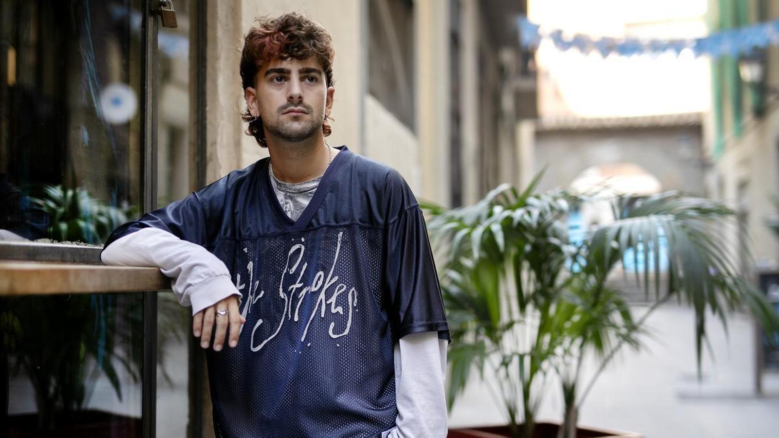Musician Triquell, photographed in Barcelona.
