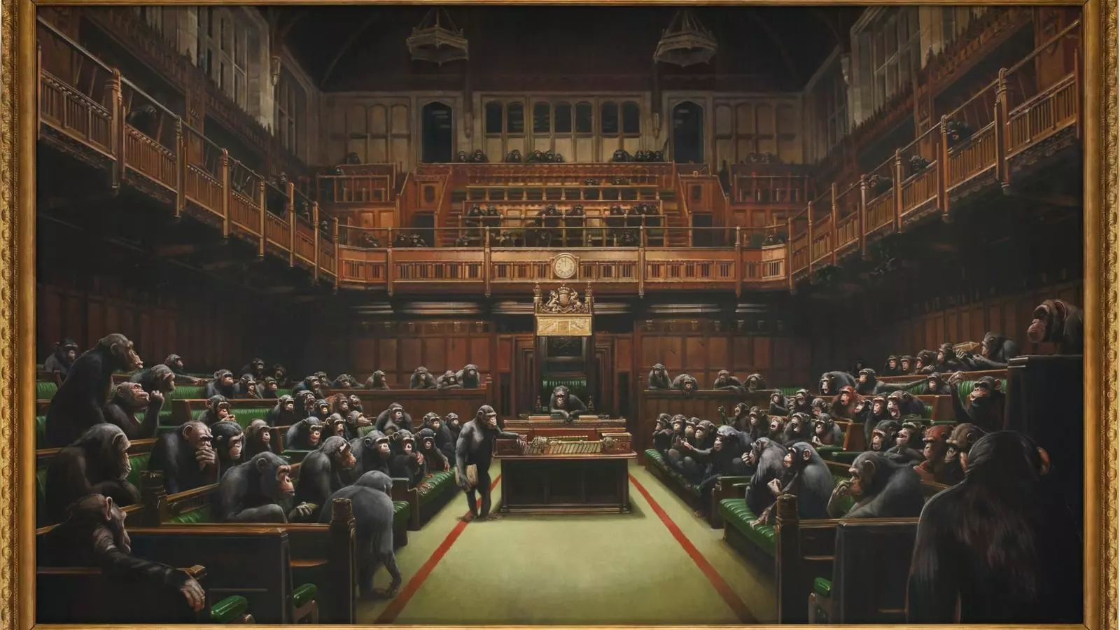 Bansky ven el seu parlament de primarts per 11 milions d'euros