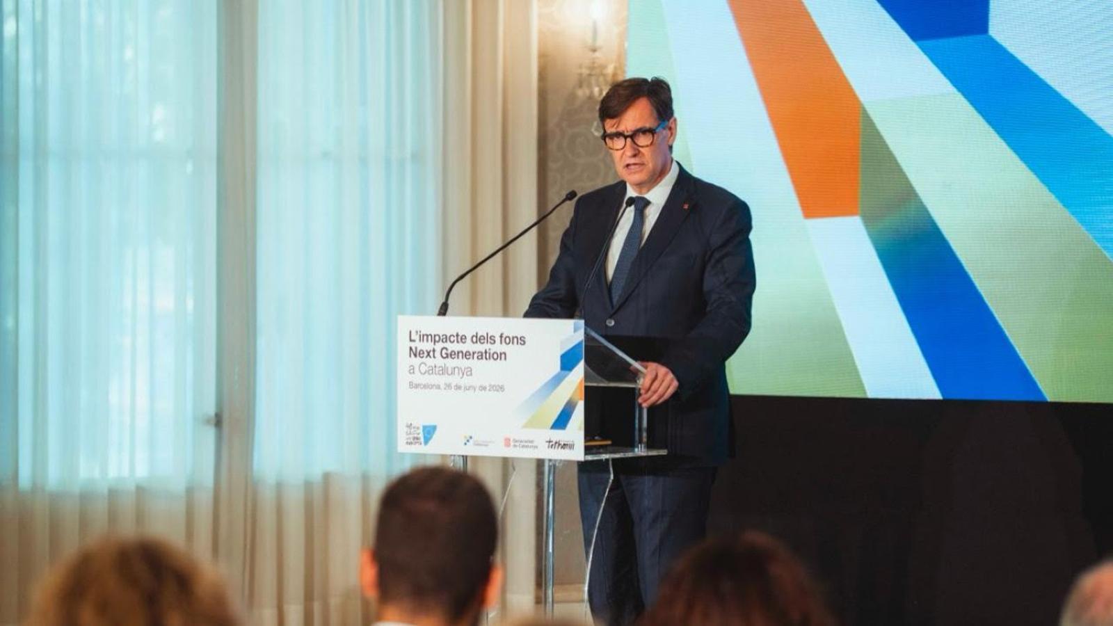 Island during his intervention on European funds